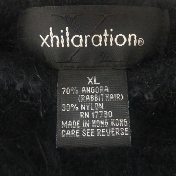 Vintage Xhiliration Angora Top - Y2K - Picture 5 of 6